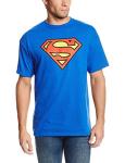 Superman Classic Logo Men's T-Shirt in Royal