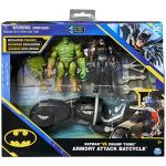 Batman & Swamp Thing Armory Attack Batcycle Set