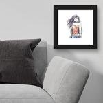 DC Comics Wonder Woman Color Sketch Wall Art