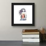 DC Comics Wonder Woman Color Sketch Wall Art