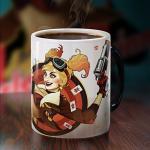 Harley Quinn Bombshell Morphing Mug