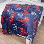 Marvel Spiderman Plush Throw Blanket with Gift Box
