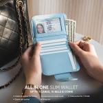 Vulkitty Women's Airtag Minimalist Wallet – RFID Blocking