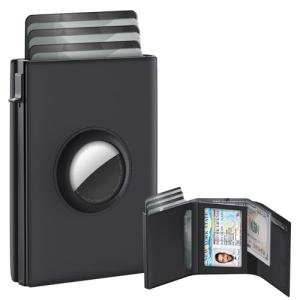 Smart Pop Up AirTag Wallet with RFID Blocking