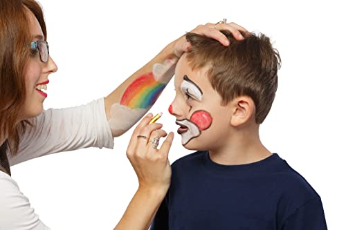 12-Piece Halloween Face Paint Kit for All Ages
