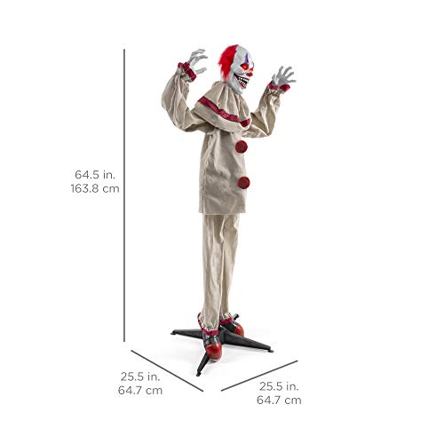 Motion Activated Scary Harry Killer Clown Prop