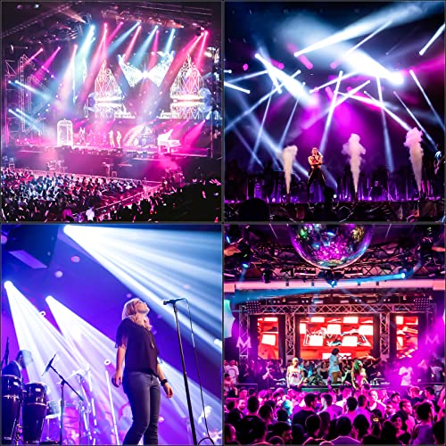 4-Pack DMX512 Moving Head Stage Lights 280W