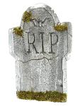Halloween Tombstone Decoration with RIP Inscription