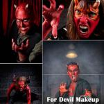 MEICOLY Pro Clown Makeup Kit for Halloween