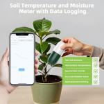 WiFi Soil Moisture & Temperature Sensor for Gardens