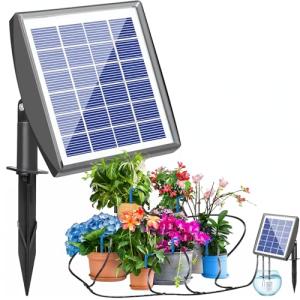 Solar-Powered Automatic Plant Watering System