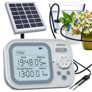 Solar Self-Watering Drip Irrigation System for Plants