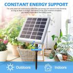 Solar Self-Watering Drip Irrigation System for Plants