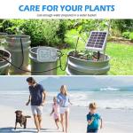Solar Self-Watering Drip Irrigation System for Plants