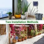 Solar-Powered Automatic Plant Watering System