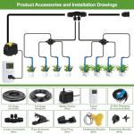 Automatic Watering System for 16 Potted Plants
