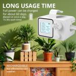 Self-Watering Indoor System for 15 Potted Plants