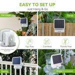 Smart WiFi Solar Drip Watering System for Plants