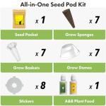 Gourmet Herb Seeds Kit for Hydroponic Gardens