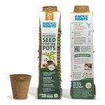 Organic Plantable Seed Starting Pots, 24 Count