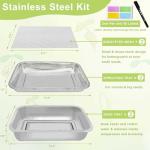 Stainless Steel 2-Tier Sprouts Growing Kit