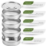 YARRD 4-Tier Stainless Steel Seed Sprouting Kit