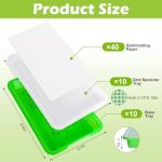 10-Pack BPA Free Seed Sprouting Trays