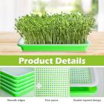 10-Pack BPA Free Seed Sprouting Trays