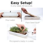 HAMAMA Microgreens Growing Kit - Kale & Broccoli