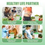 4-Tier Microgreens Growing Tray Kit with Drainage