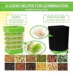 4-Tier Stackable Seed Sprouting Kit with Drainage