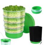 Stackable Seed Sprouter Kit for Microgreens