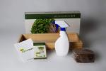Bamboo Microgreens Growing Kit with Radish Seeds