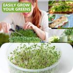Stackable Seed Sprouter Kit for Microgreens