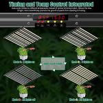 800W LED Grow Light with Timer and Temp Control
