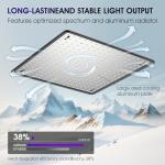 Uallhome 2 Pack Full Spectrum LED Grow Lights