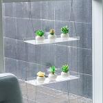 2-Tier Acrylic Window Boxes for Indoor Plants