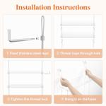 Lifewit Adjustable 2-Tier Acrylic Plant Shelves