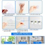 Transparent Acrylic Window Plant Shelf Set