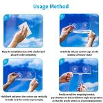 Suction Cup Acrylic Window Plant Shelves - 2 Pack