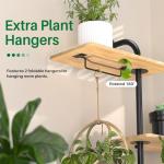 3-Tier Rotating Indoor Plant Shelf Stand