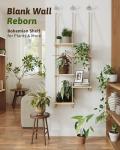 Boho Hanging Plant Shelves for Windows