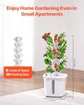 VEVOR 30-Pod Hydroponic Tower for Indoor Gardening
