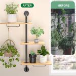 3-Tier Rotating Indoor Plant Shelf Stand