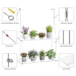 ZASIMO Adjustable 2-Tier Hanging Plant Shelves