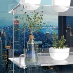 3-Tier Adjustable Hanging Plant Shelves for Windows