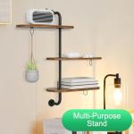 VyGrow 3-Tier Rotating Window Plant Shelf