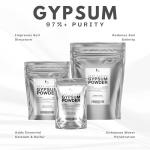 Pure Gypsum Powder for Soil and Gardens, 1 lb