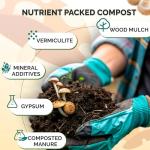Organic Mushroom Growing Compost | 10 lb Pack