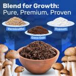 Surfin' Spores Mushroom Substrate Mix for 10 lbs
